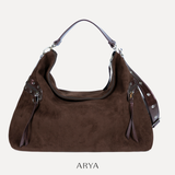 BROWN SLOUCHY BAG