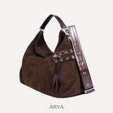 BROWN SLOUCHY BAG