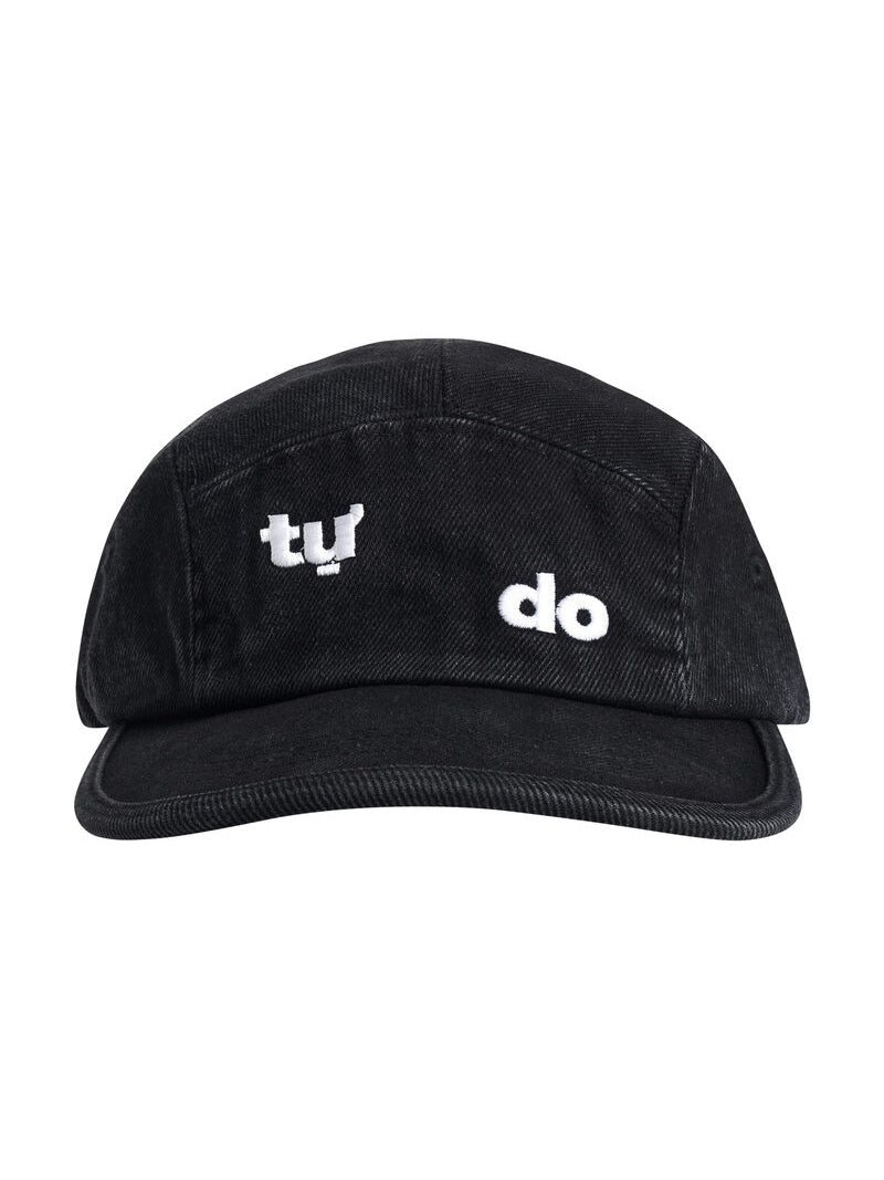 Black Washed "Tự Do" Camp Cap