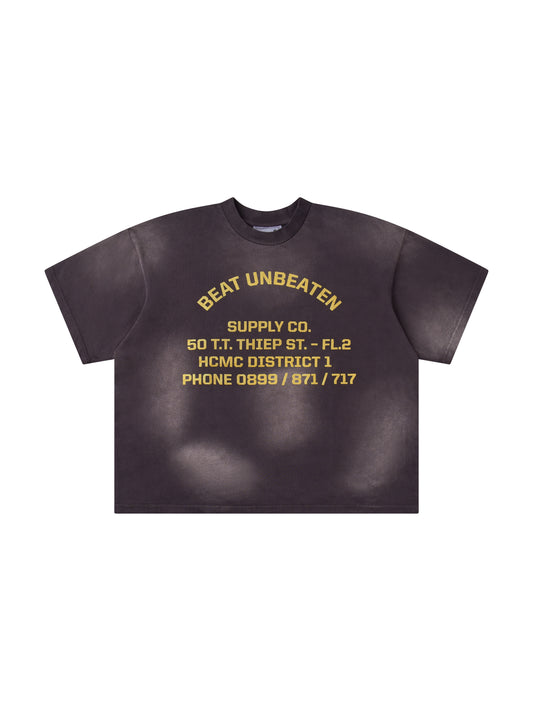 DARK PURPLE WASH SUPPLY T-SHIRT