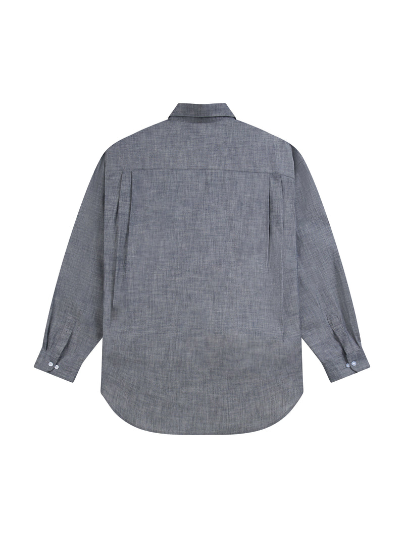 Chambray Shirt – Light Slate
