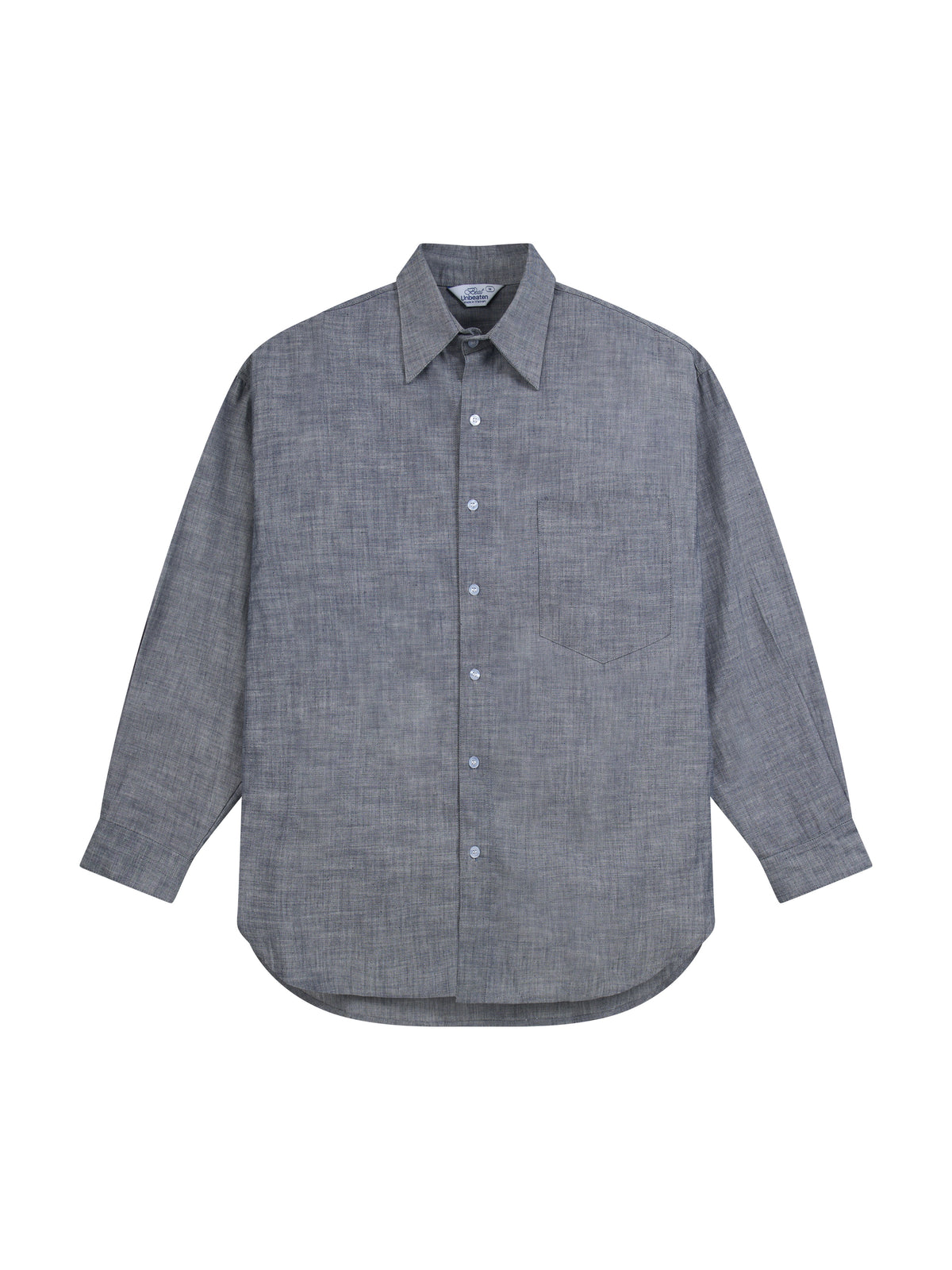 Chambray Shirt – Light Slate