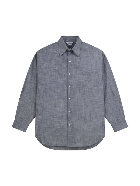 Chambray Shirt – Light Slate