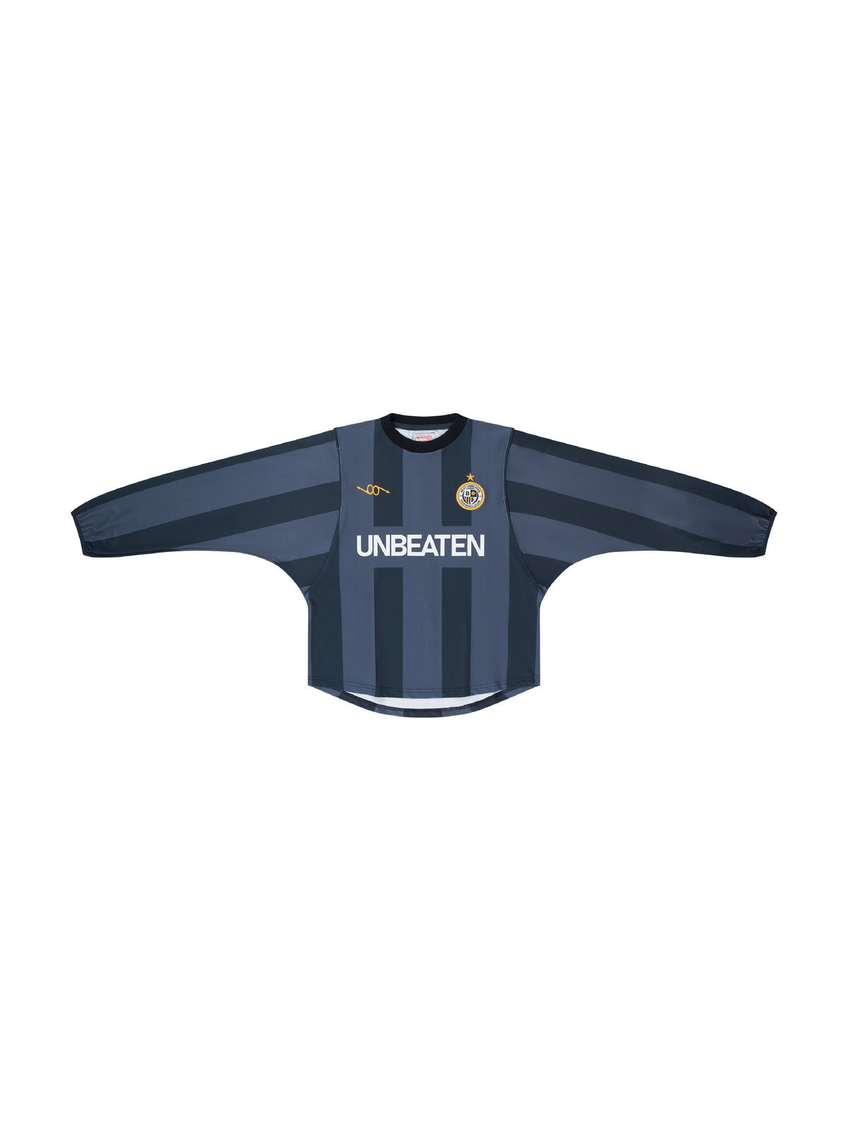 Long Sleeve Embroidered Logo Soccer Jersey T-Shirt