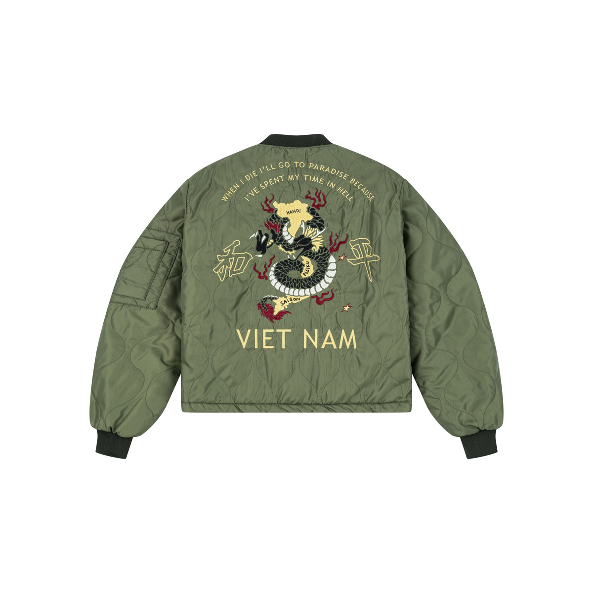 PEACE TOUR BOMBER JACKET