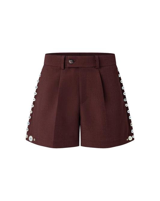 BROWN PEARL SHORT