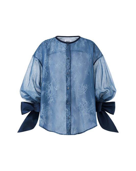 Blue "Hải Vân" Shirt
