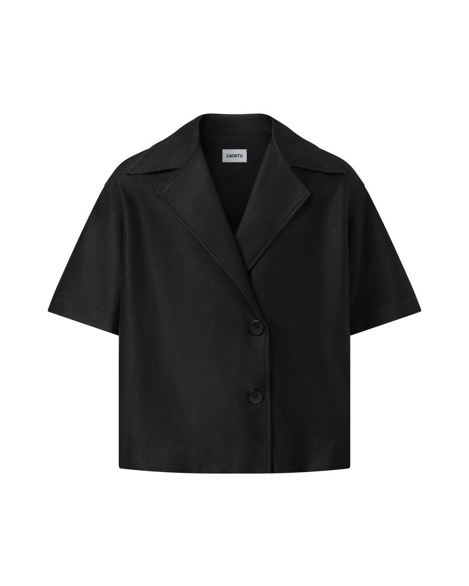 Black Side Cut Shirt 