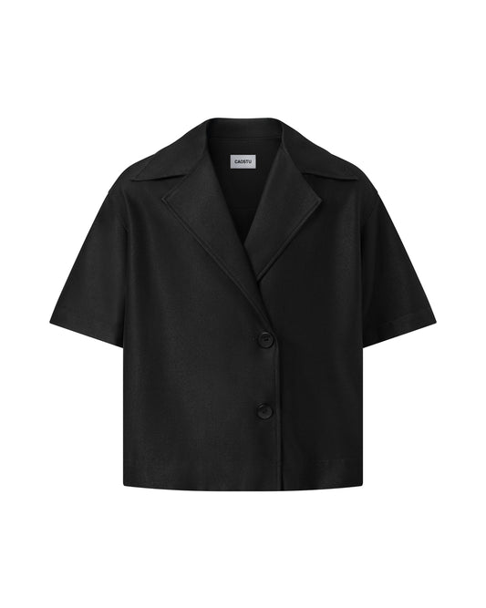 Black Side Cut Shirt 
