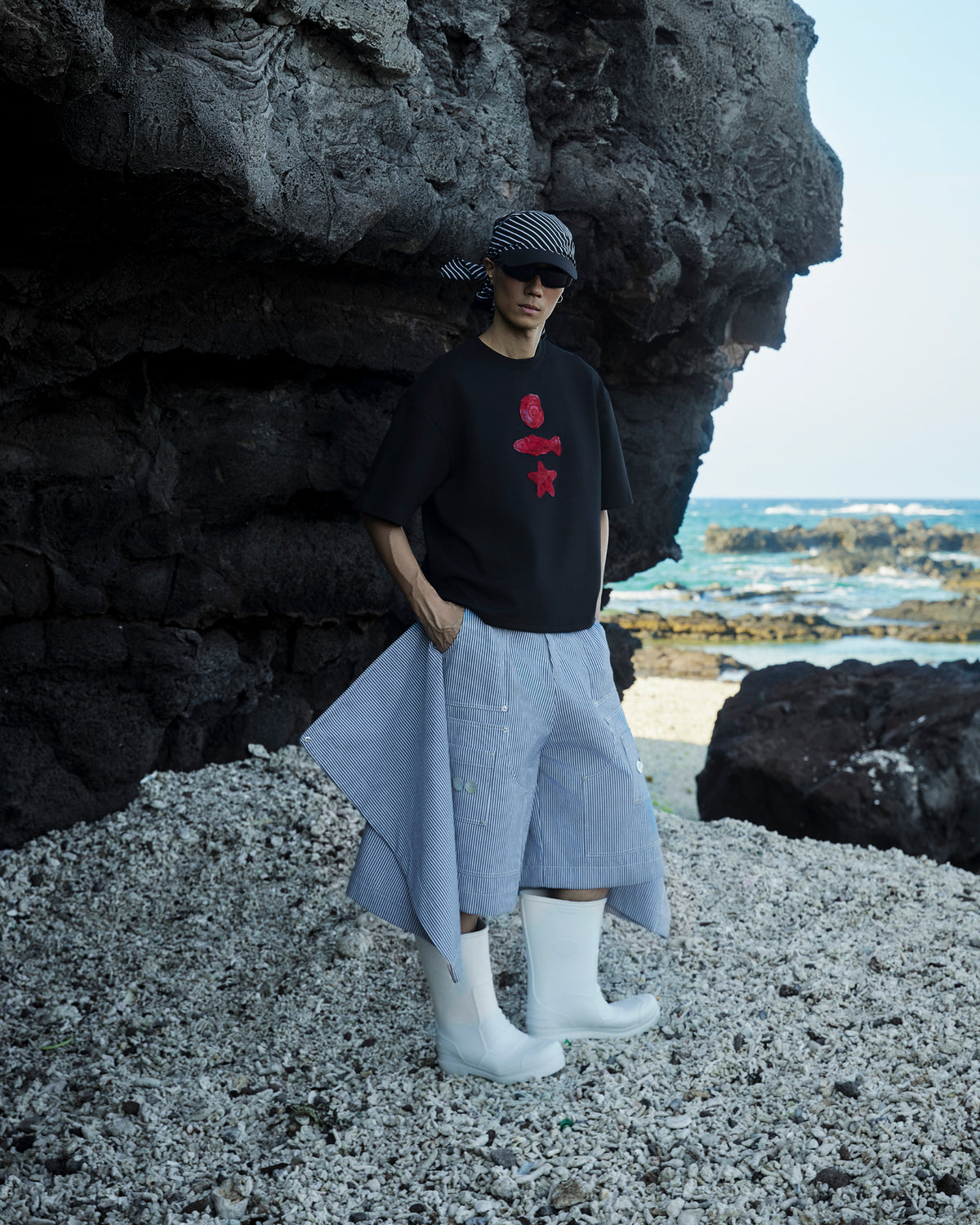 Black Marine Tee