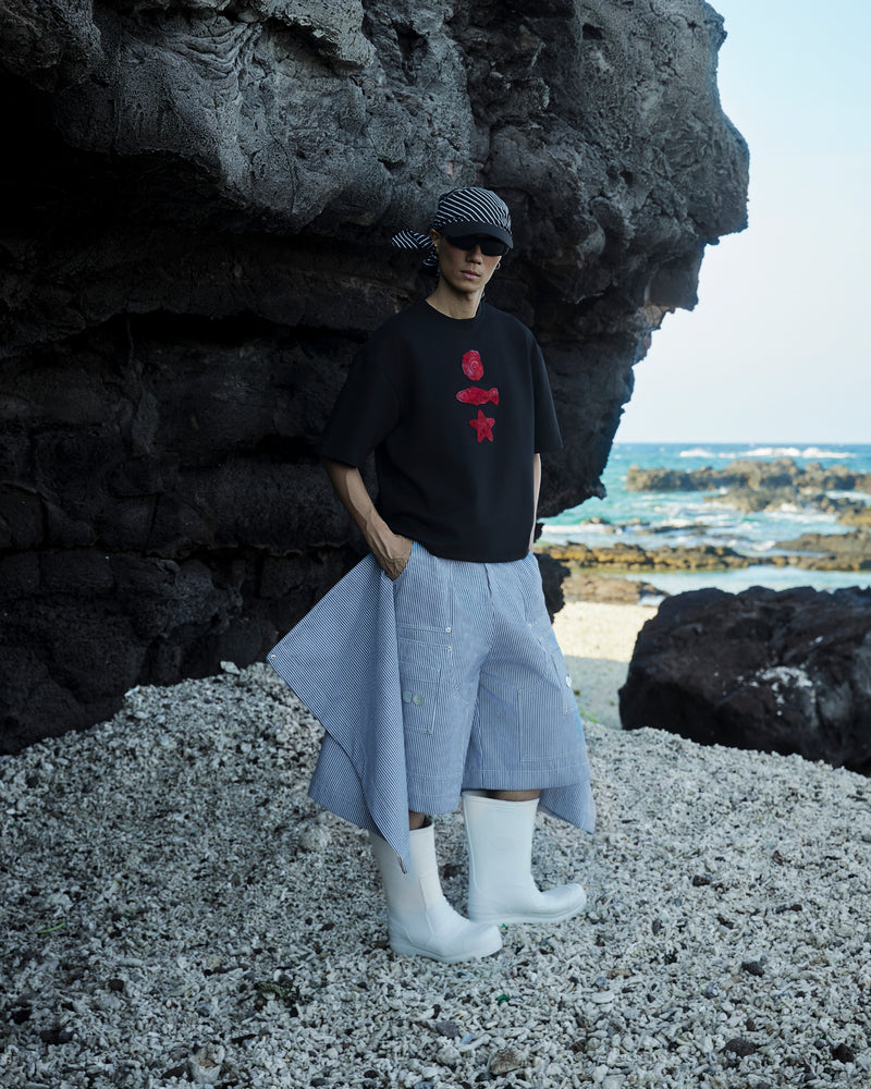 Black Marine Tee