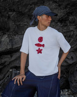 White Marine Tee