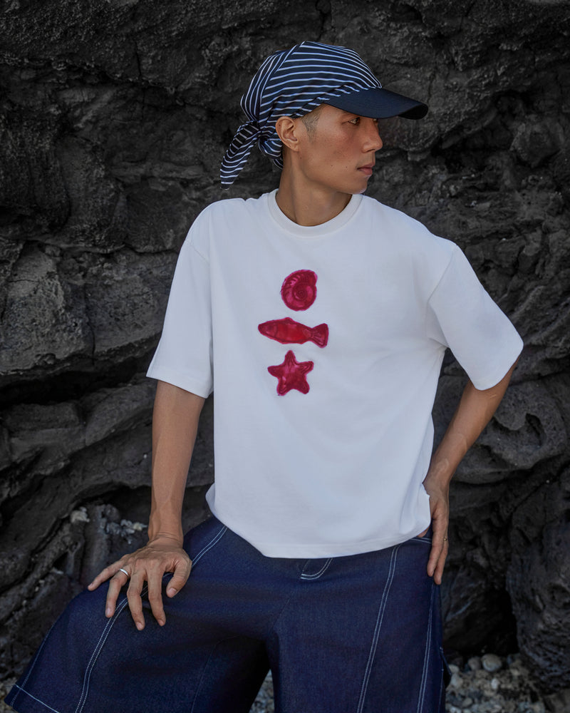 White Marine Tee
