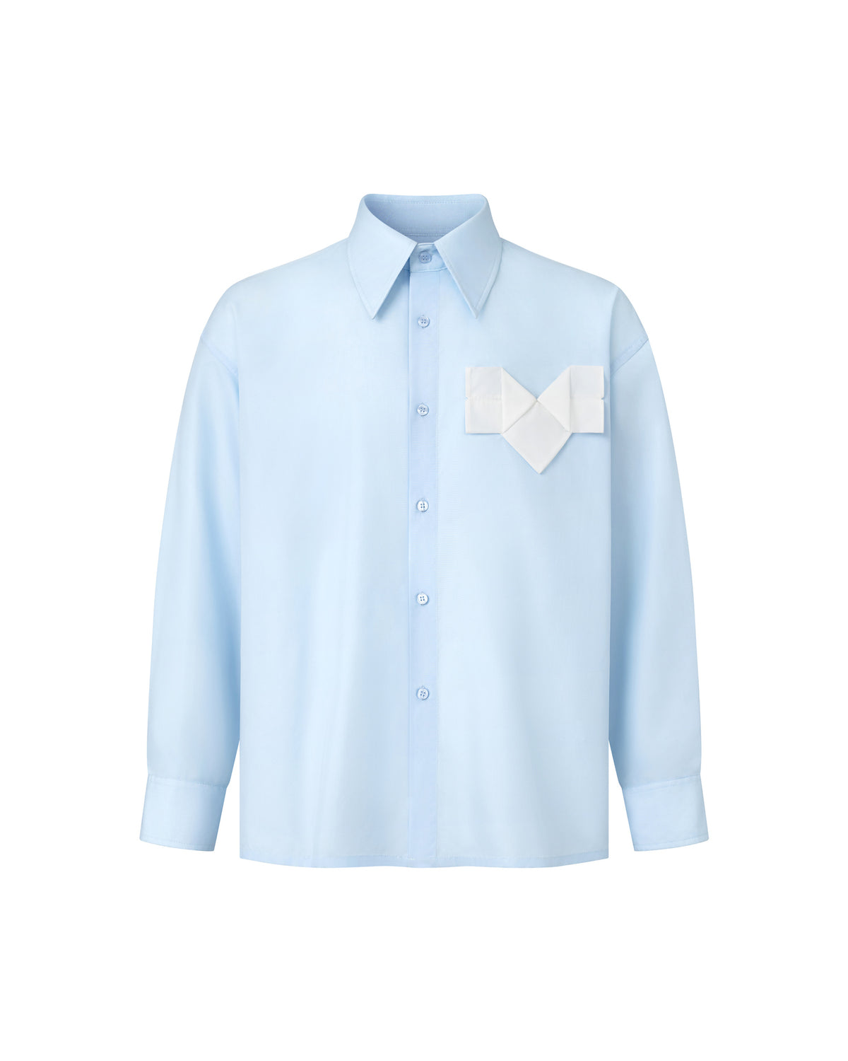 Baby Blue Origami Heart Shirt 