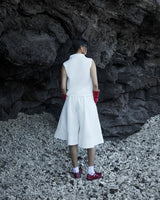 White "Bãi Cào" Short