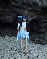 Blue Bowtie Skirt
