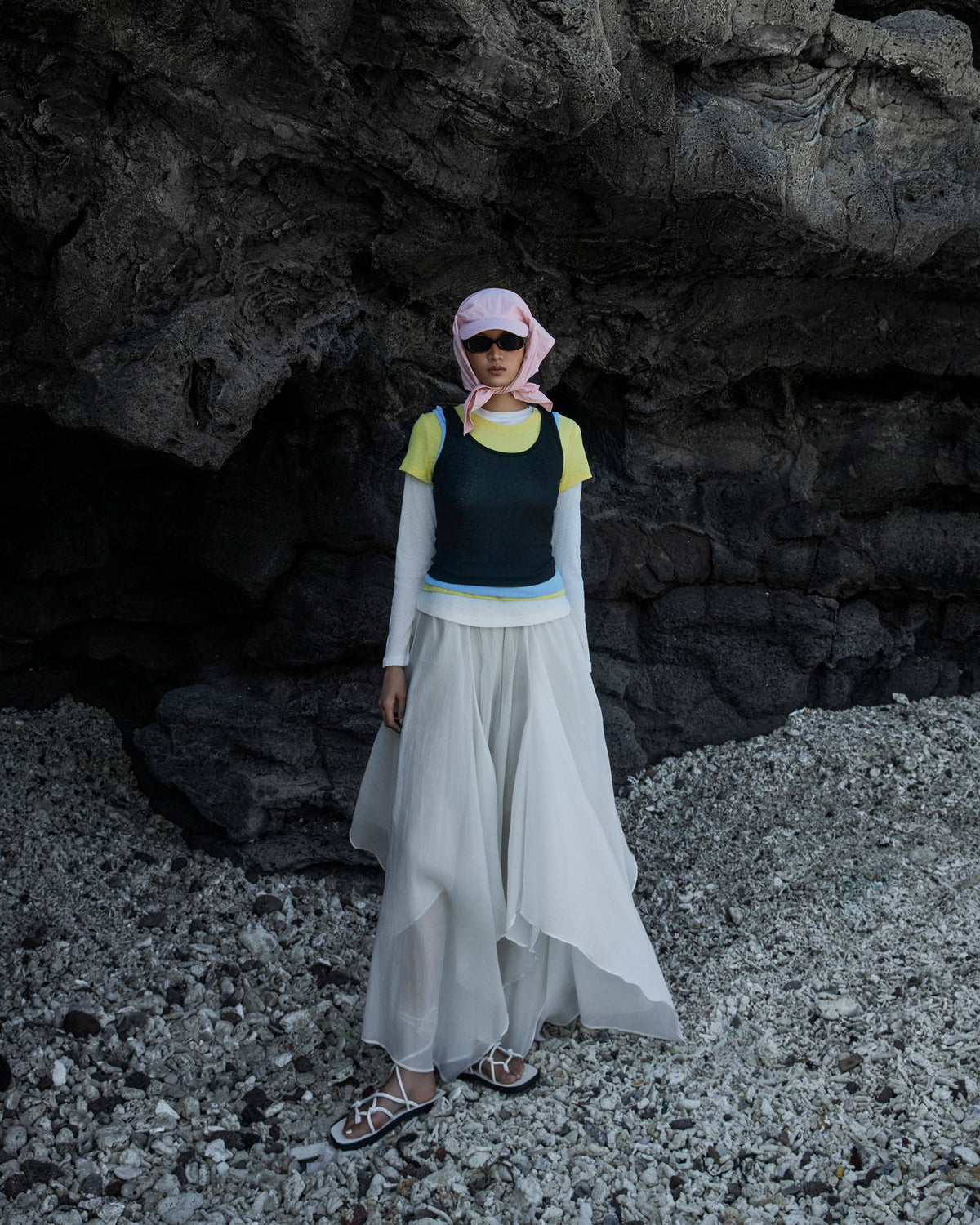 White Jellyfish Skirt