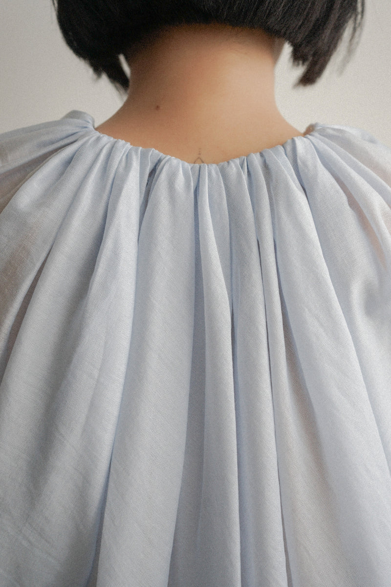 "CON SỨA" BLOUSE - BLUE 