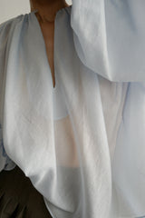 "CON SỨA" BLOUSE - BLUE 