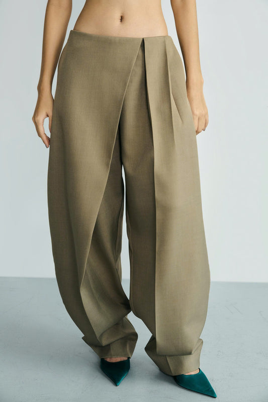 "LẤN LƯỚT" PANTS - LIGHT BROWN