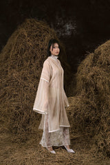 CREAM GIÁP HẠT SILK ROBE