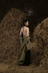 MOSS GIÁP HẠT SILK ROBE