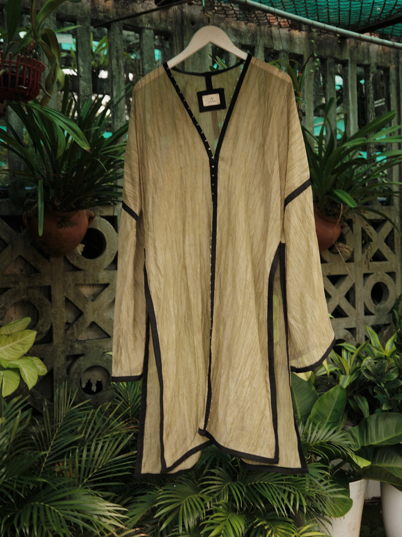 MOSS GIÁP HẠT SILK ROBE
