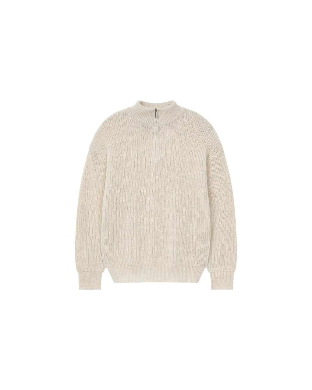 HALF ZIP SWEATER