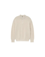 HALF ZIP SWEATER