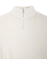 HALF ZIP SWEATER