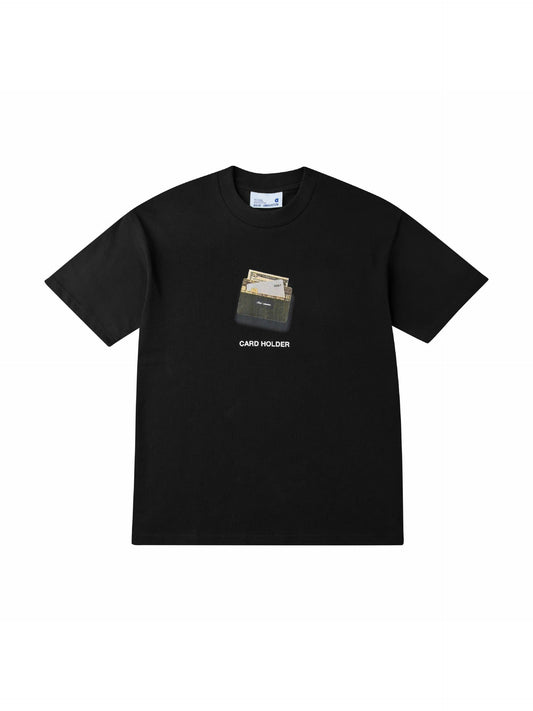 Black Card Holder T-Shirt 