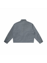 Striped Double-pocket Jacket