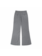 Striped Boot-cut Trousers