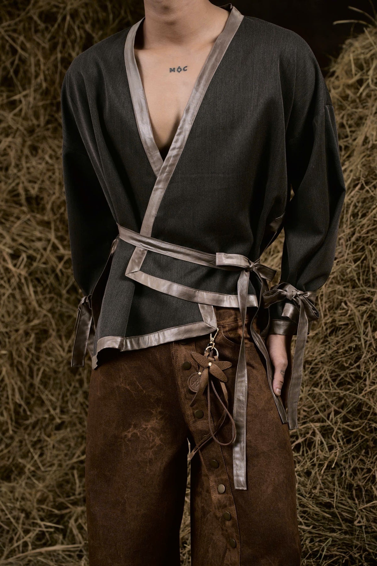 GREY NHÀ NÔNG COAT