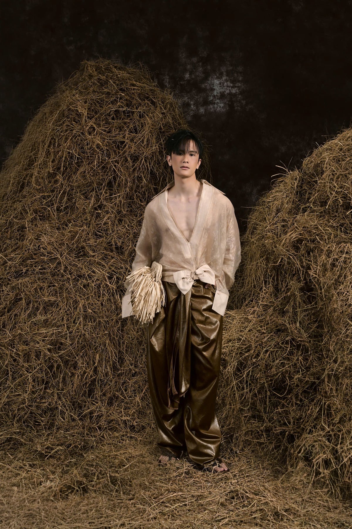 BÁT NGÁT ORGANZA SHIRT