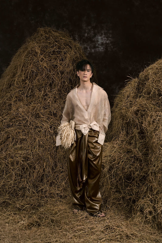 BÁT NGÁT ORGANZA SHIRT