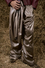 GREY HẢO HỚN LEATHER PANTS