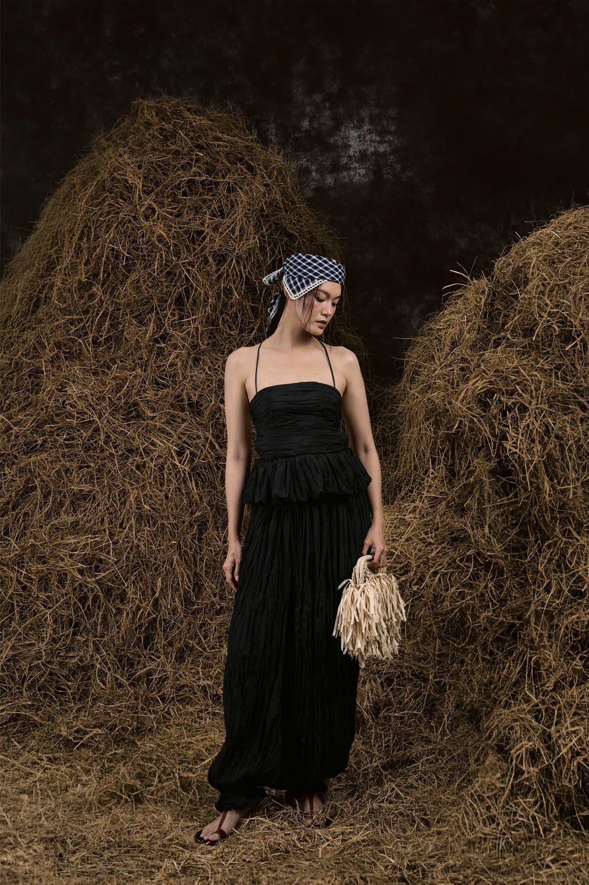 BLACK RA ĐỒNG WRINKLES HAREM
