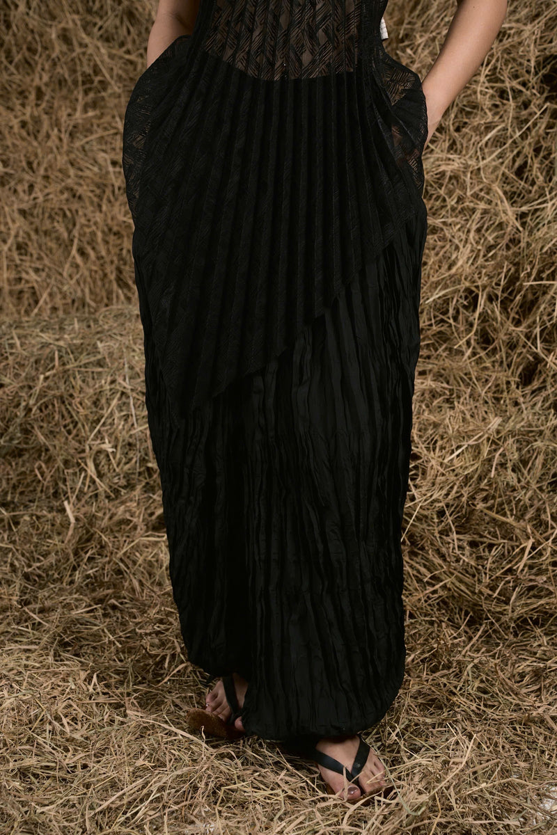 BLACK RA ĐỒNG WRINKLES HAREM