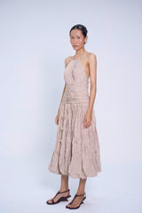 GREY BỘI THU WRINKLES BUBBLE DRESS