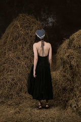 BLACK BỘI THU WRINKLES BUBBLE DRESS