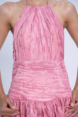 PUNCH PINK BỘI THU WRINKLES BUBBLE DRESS