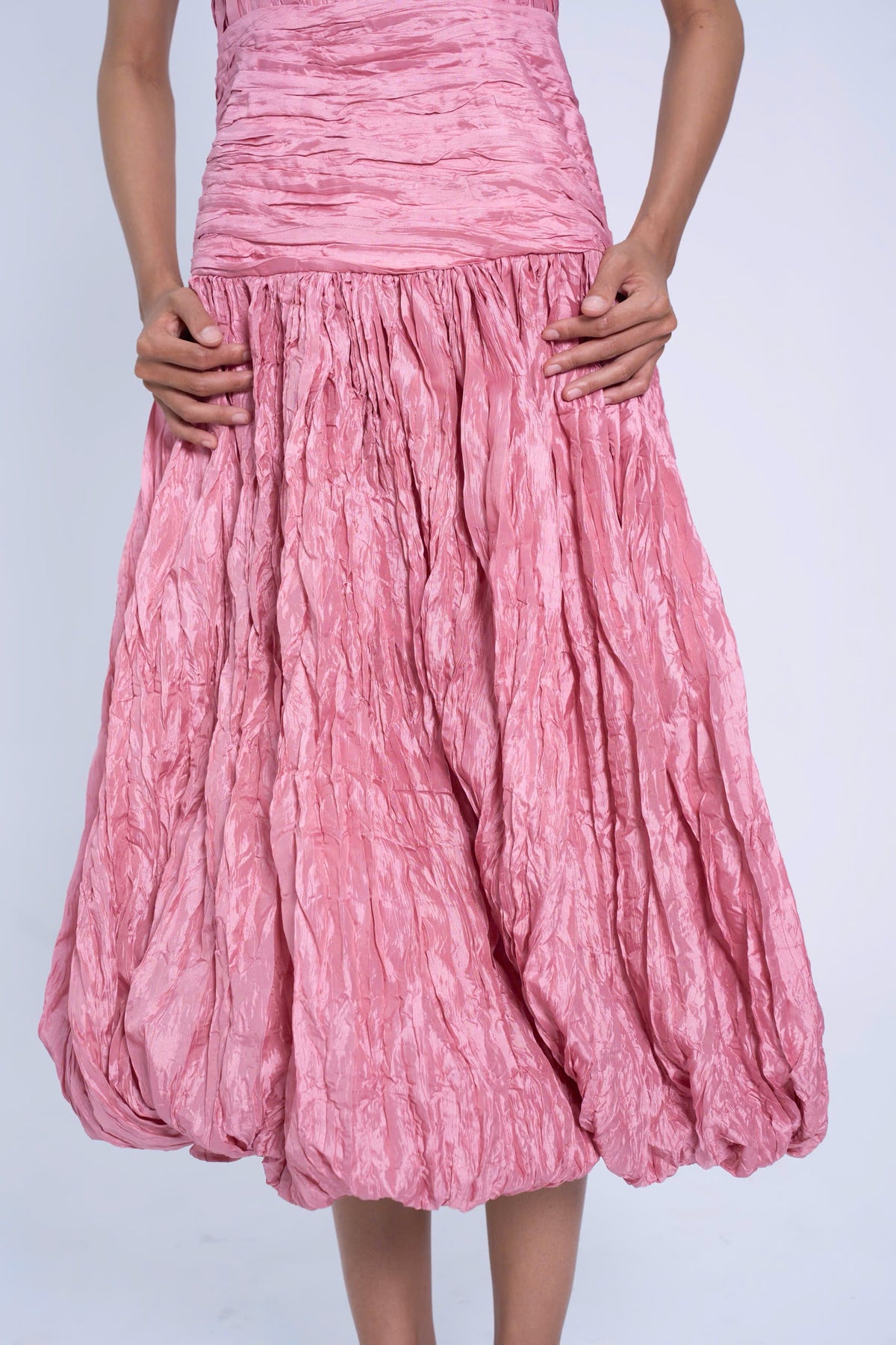 PUNCH PINK BỘI THU WRINKLES BUBBLE DRESS