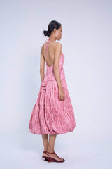 PUNCH PINK BỘI THU WRINKLES BUBBLE DRESS