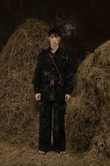 BLACK MÙA GẶT DENIM SHIRT