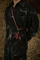 BLACK MÙA GẶT DENIM SHIRT