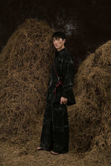 BLACK MÙA GẶT DENIM SHIRT