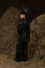 BLACK MÙA GẶT DENIM SHIRT