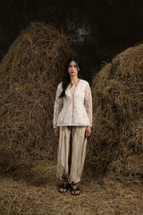 NÀNG NHEN LACE RUFFLED SOUTH VIETNAMMESE PAJAMA