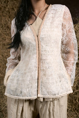 NÀNG NHEN LACE RUFFLED SOUTH VIETNAMMESE PAJAMA